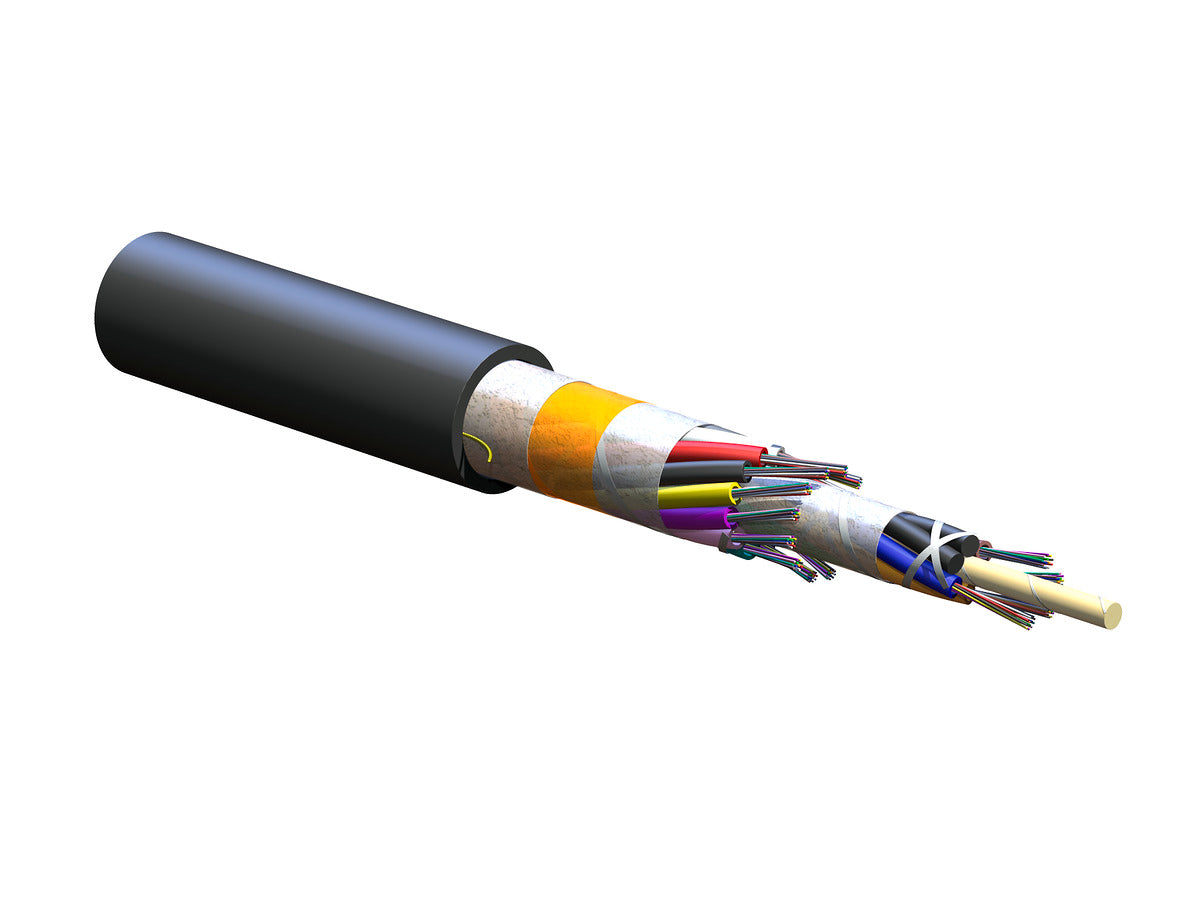 Corning 192ZUF-T4101D20 | FREEDM Loose Tube, Gel-Free Cable, Riser 192 F, SMF-28 Ultra fiber, Single-mode (OS2)