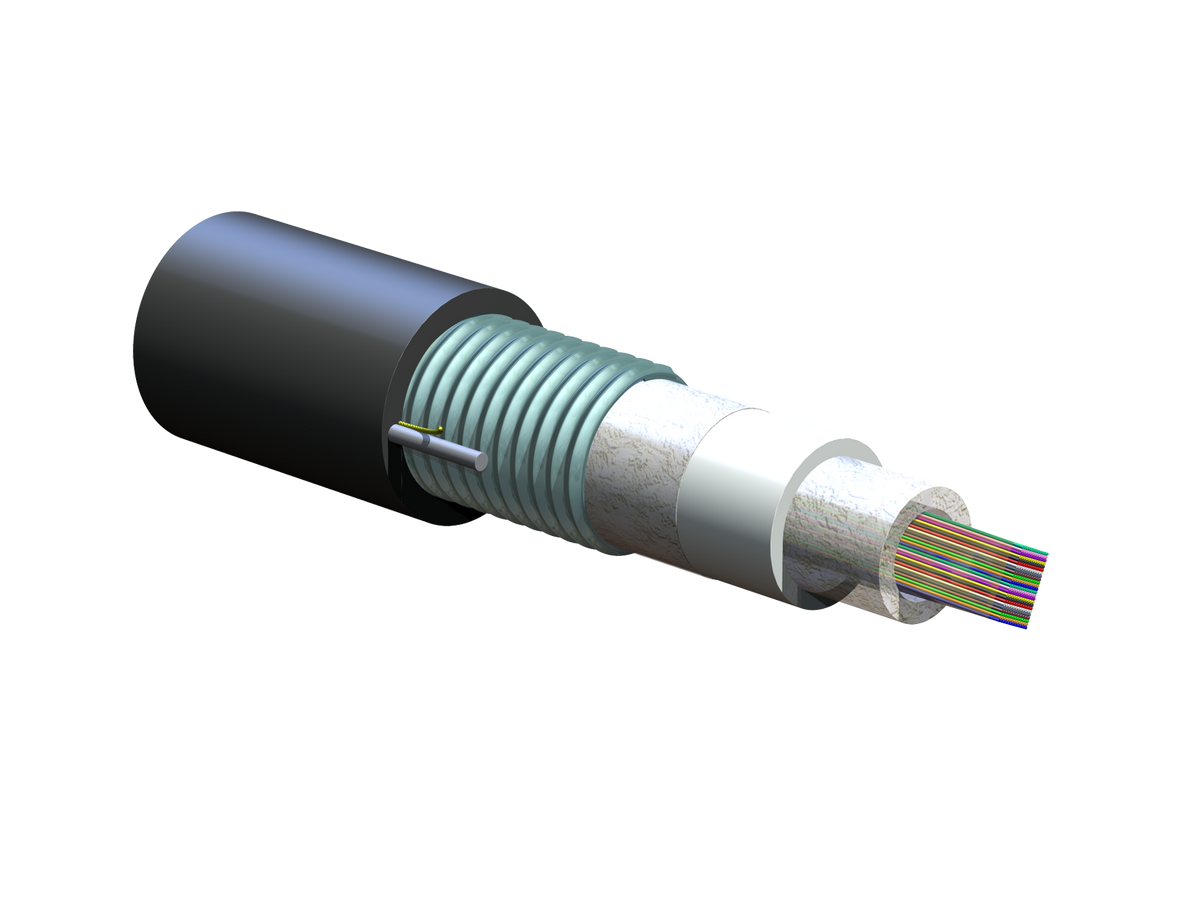 Corning 288EV5-14100D53 | SST-UltraRibbon Single-Tube, Gel-Free, Armored Cable
