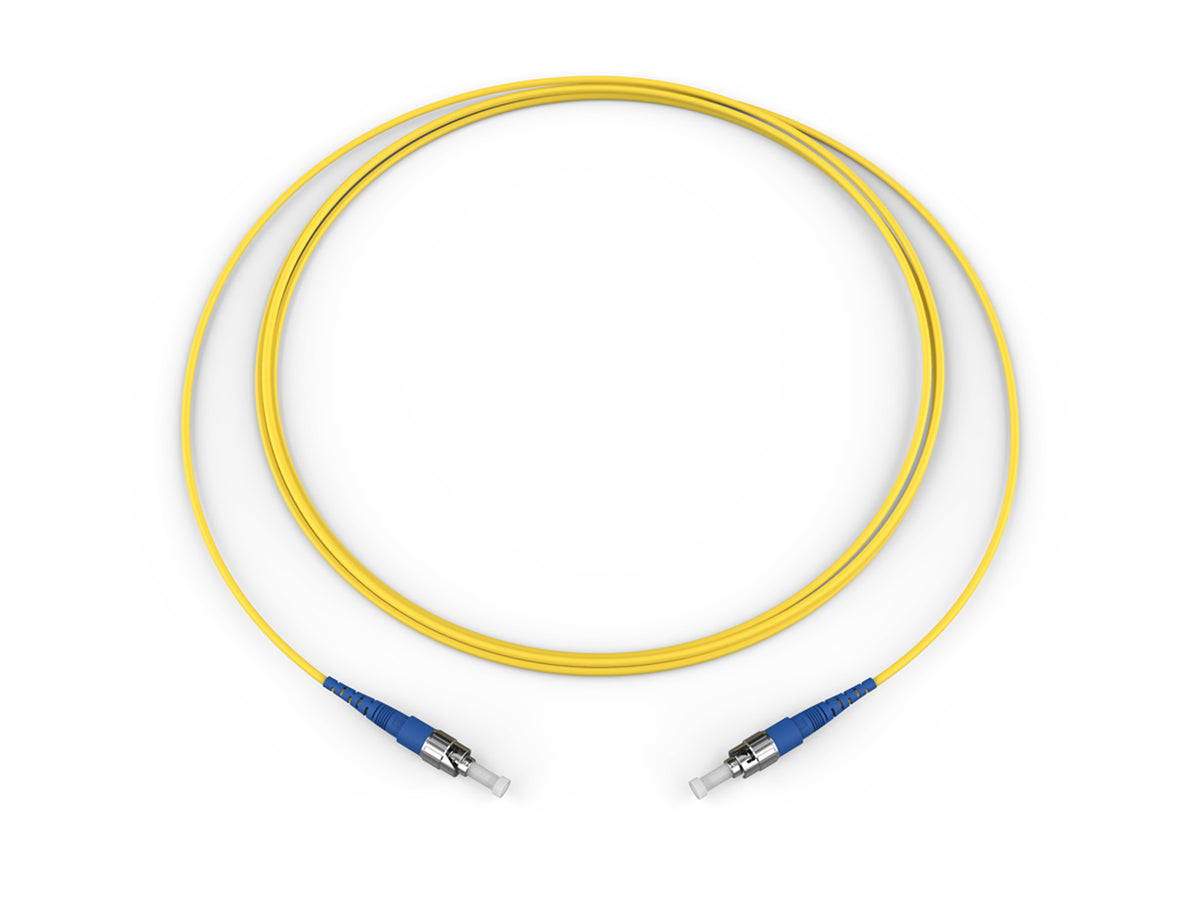 Corning 616101R3131003M | Fiber Optic Jumper, 1 F, ST compatible to ST compatible, Tight-Buffered Cable, Riser, 2.9 mm