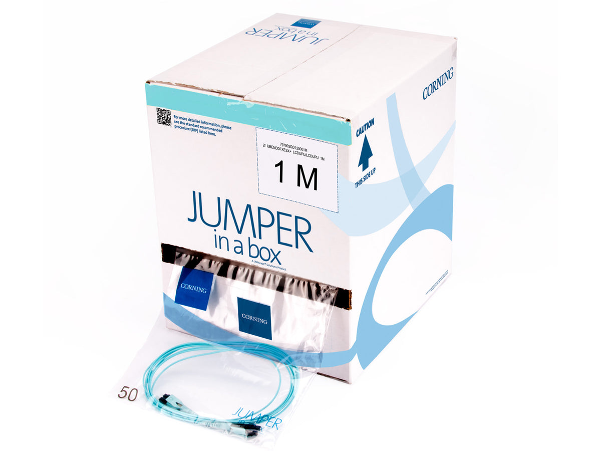 Corning 7878-OS2-B50-08M | Uniboot Jumper in a Box
