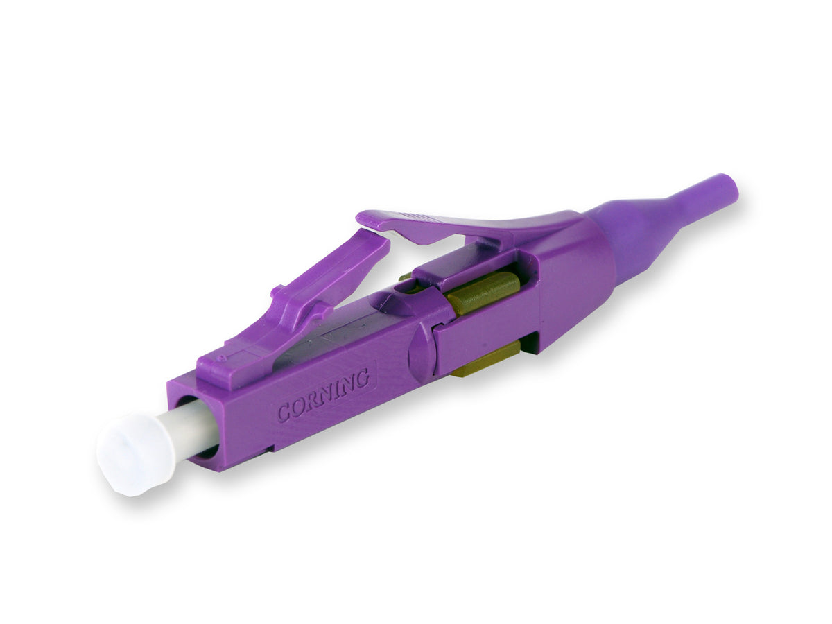 Corning 95-05X-KV | UniCam Secure Keyed LC Connector, 50 µm multimode (OM3/OM4/OM4 extended 10G distance)