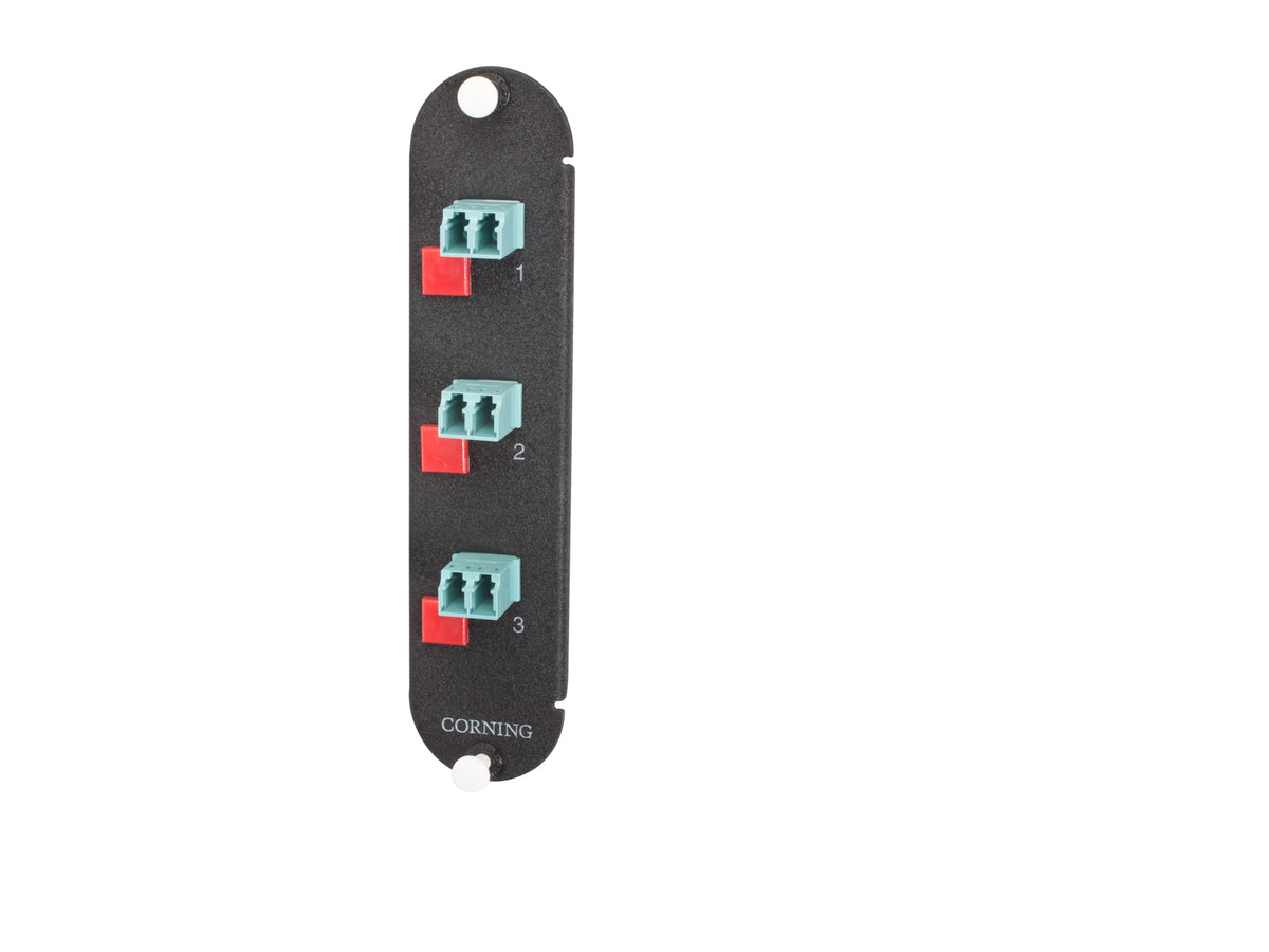 Corning CCH-CP06-E4 | Closet Connector Housing (CCH) Panel, LC Adapters