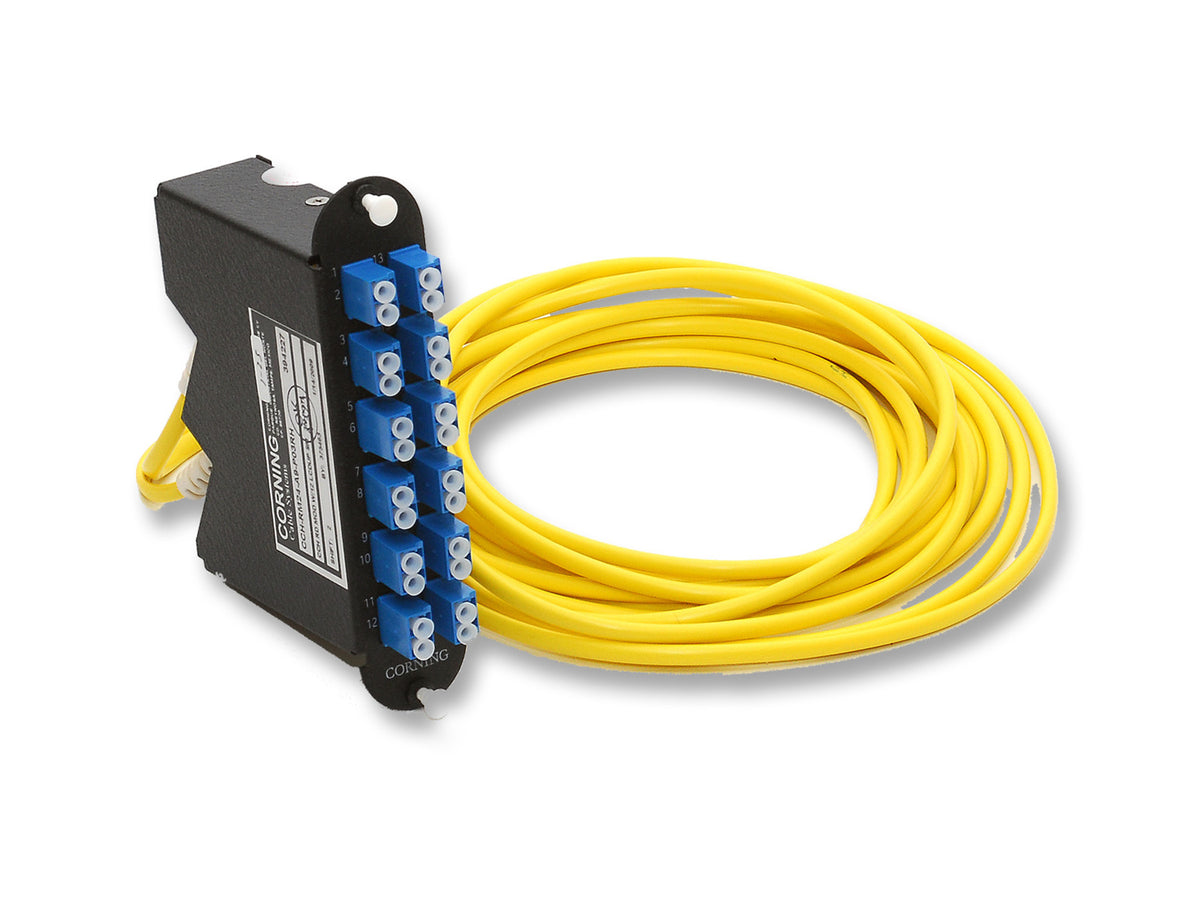 Corning CCH-RM24-A9-P03RH | Closet Connector Housing (CCH) Module, pigtailed, LC Connectors