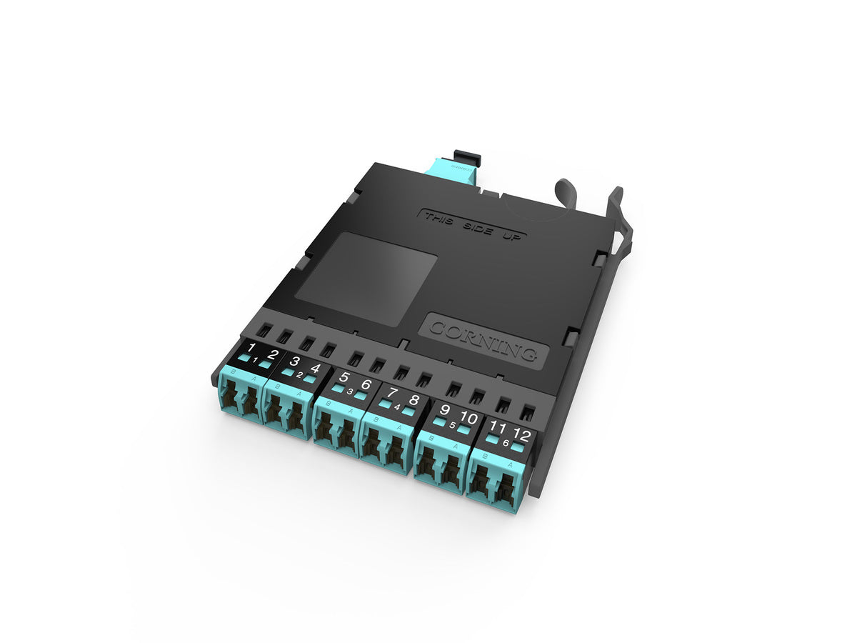 Corning ECM-UM12-05-75Q | Edge Module 12F 50 µm Multimode OM4