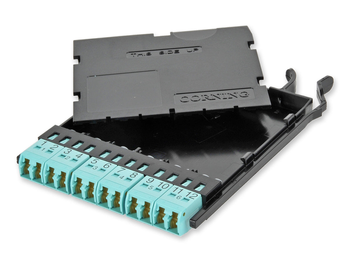 Corning EMOD-CP12-AD | EDGE Adapter Panel, LC Duplex