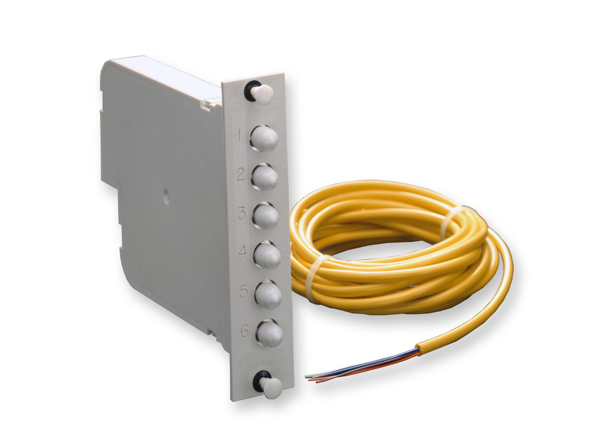 Corning FDM06P06-19-3RH000 | FDC Unit Connector Module, pigtailed, ST compatible Connectors