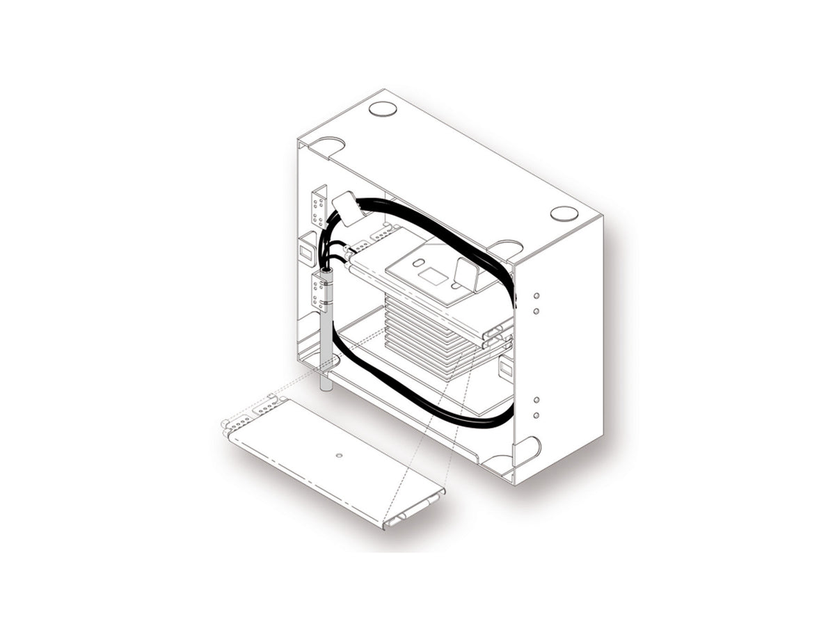 Corning WSC-001 | Wall-Mountable Splice Center (WSC)