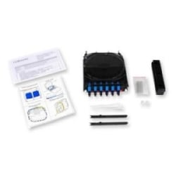 Corning CCH-CS12-5T-P00KE | Connector Housing Pigtail Cassette, ST, 12, Multimode 62.5 µm (OM1), 1 per Package