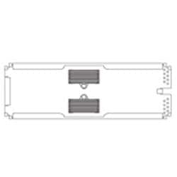 Corning M67-092 | Fiber Splice Tray RTV Fusion Splice
