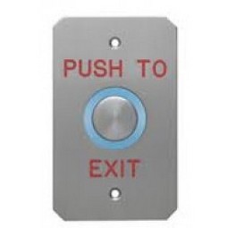 Door King 1211-090 | Exit Button, Heavy-Duty, Piezoelectric