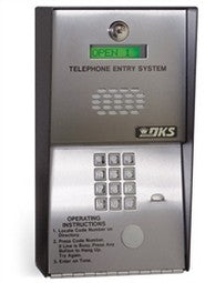 Door King 1802-082 | Telephone Entry System, Full Duplex, Hands-Free, 6 And 5-Digit Entry Code, Surface Mount, 16 Volt Ac, 20 Va, 6.5" W X 5" D X 12" Height