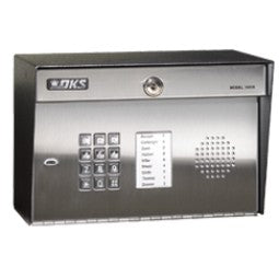 Door King 1808-082 | Telephone Entry System, 16-Digit Dialing, Surface Mount, 16 Volt Ac, 20 Va, 11" W X 6.375" D X 7.375" H, With Directory