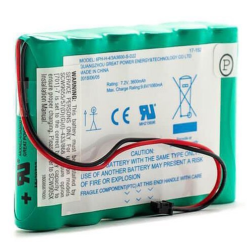 DSC SCW-BATTERYHC | Alarm Battery, High Capacity, For 1 Or 2-Way Wireless Security System