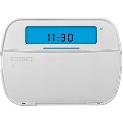 DSC HS2ICNRF9ENG | Icon Hardwired Keypad, Full Message, 128-Zone, Surface/Box Mount, English Function Key, 12 Vdc, 125 Milliampere, Blue Display, With Powerg Transceiver