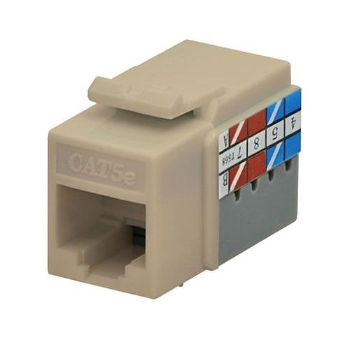 Datacomm Electronics 20-3425-IV | Keystone Category 5e Jack, Ivory