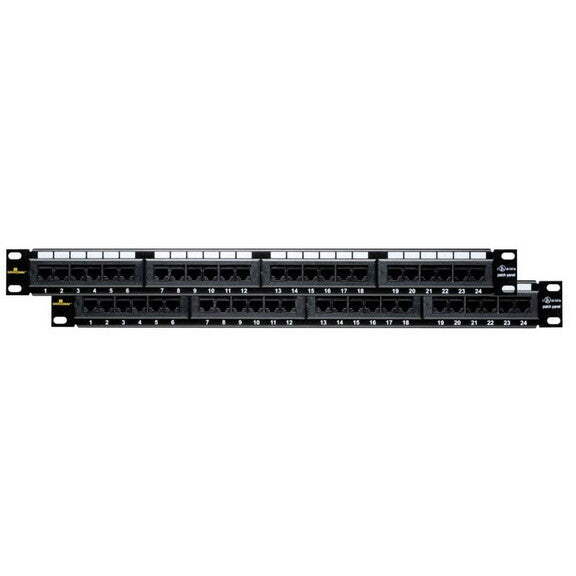 Datacomm Electronics 20-5624 | Category 6, 24-Port Universal Patch Panels