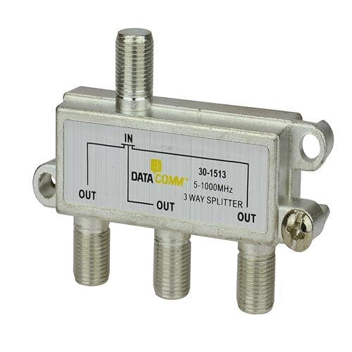 Datacomm Electronics 30-1513 | 1.0 GHz Splitters, 3-way