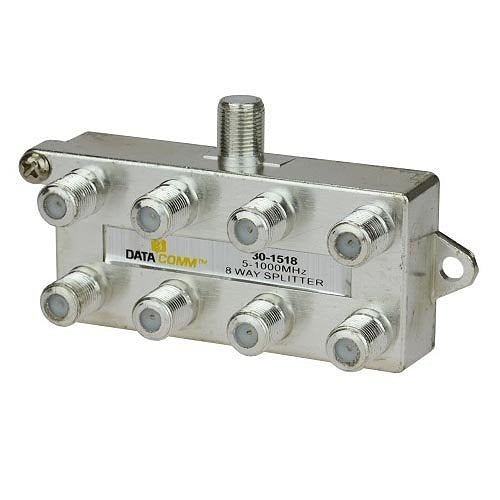 Datacomm Electronics 30-1518 | 1.0 GHz Splitters, 8-way