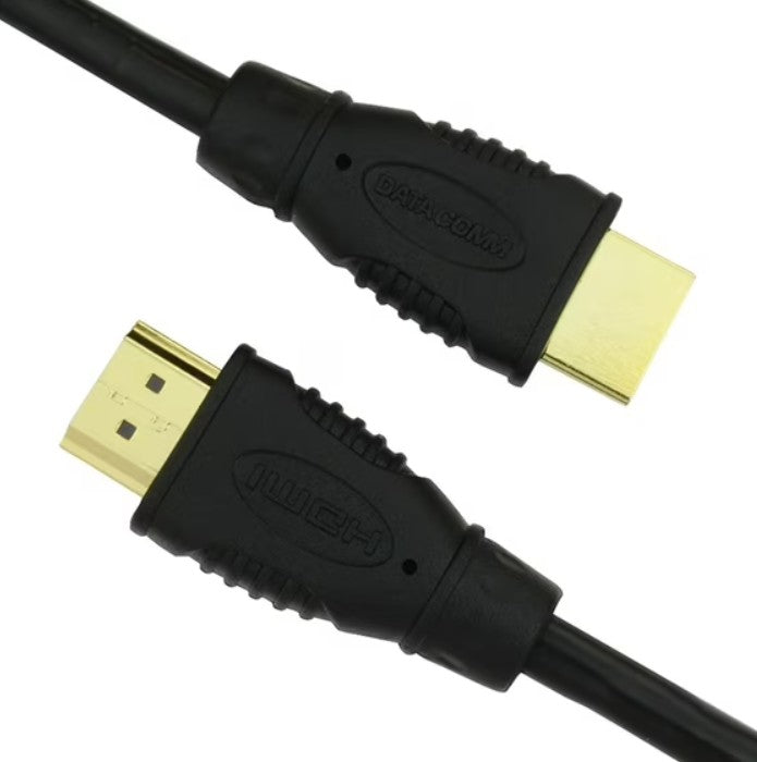 Datacomm Electronics 46-1800-BK | Passive HDMI Cable, 1.5ft
