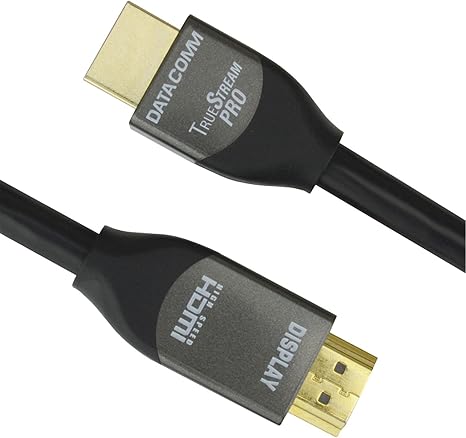Datacomm Electronics 46-1812-BK | Passive HDMI Cable, 12ft