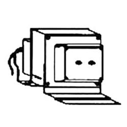 Detex Corporation PP-5152-3 | Exit Device Transformer, 12 VAC, 25 VA