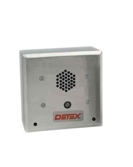 Detex Corporation SRN5W | Weatherized Siren, Black, 12/24 VDC