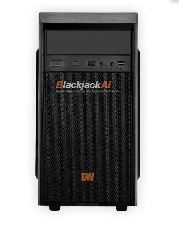 Digital Watchdog DW-BJAIMT36T | Blackjack Ai Mid-Size Tower NVR, 36TB