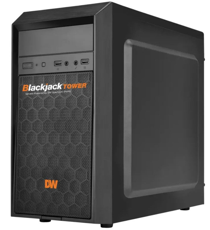 Digital Watchdog DW-BJMT3104T | Blackjack Tower Mid-Size Server with 4TB HDD, Windows 10