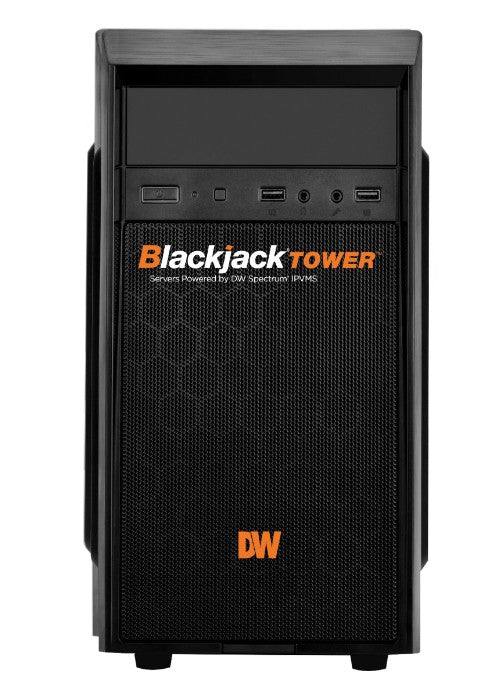 Digital Watchdog DW-BJMT5103T | Blackjack Tower Mid-Size Server with 3TB HDD, Windows 10