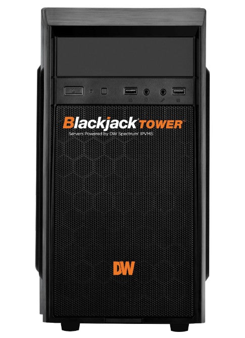 Digital Watchdog DW-BJMT5106T | Blackjack Tower Mid-Size Server with 6TB HDD, Windows 10