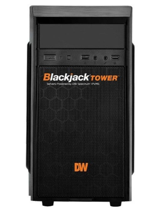 Digital Watchdog DW-BJMT5136TLX | Blackjack Mid-Tower, Ubuntu Linux OS on SSD NVR, 36TB