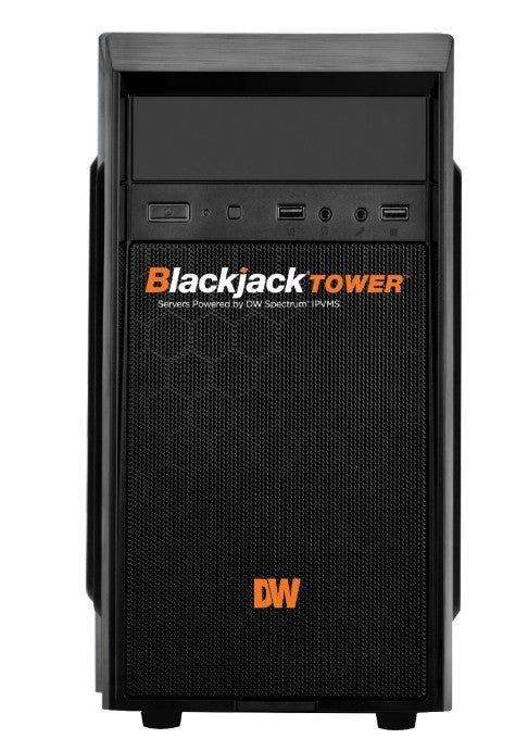 Digital Watchdog DW-BJMT7130T | Blackjack Tower Mid-Size Server with 30TB HDD, Windows 10