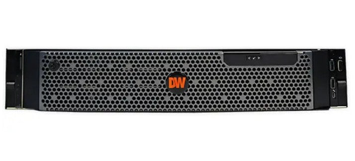 Digital Watchdog DW-BJRR2P180TLX | Blackjack Rack 2U 12-Bay NVR Server, 32GB RAM, Dual Processor, Ubuntu Linux OS, 180TB HDD