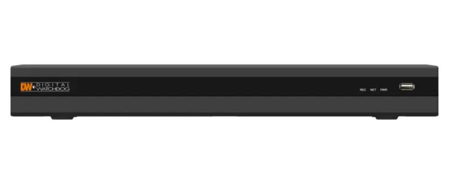 Digital Watchdog DW-VG41610T16P | Advanced Linux-based Embedded NVR, 10TB, Supports 16 2.1MP Cameras 30fps (1080P) Up To 4K
