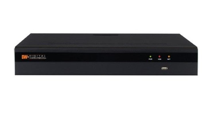 Digital Watchdog DW-VP1232T8P | 8 Channel Plug-and-Play PoE NVR with 4 Bonus Channels, 32TB HDD