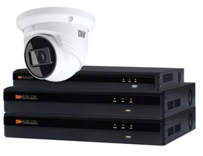 Digital Watchdog DW-VP92T4VTF | (4) 4MP Fixed Vandal Turret Cameras With 2TB HDD NVR