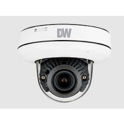 Digital Watchdog DWC-MPV85WIATW | MEGApix IVA+ Indoor/Outdoor Vandal Dome Camera, Star-Light Plus, 5 Megapixel, Star-Light Plus, 2592x1944 @ 30fps, 2.7-13.5mm Autofocus Varifocal P-Iris Lens, 100ft Smart IR, T-WDR, 3D-DNR, True D/N, Alarm In/RelayOut, Tri