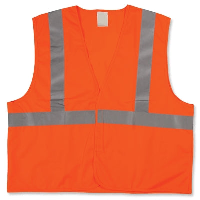 Direct Safety 11574 | Solid Traffic Vest, Orange, 2X-Large/3X-Large