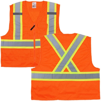 Direct Safety 31851 | Hi-Vis Vest, Orange, Small/Medium