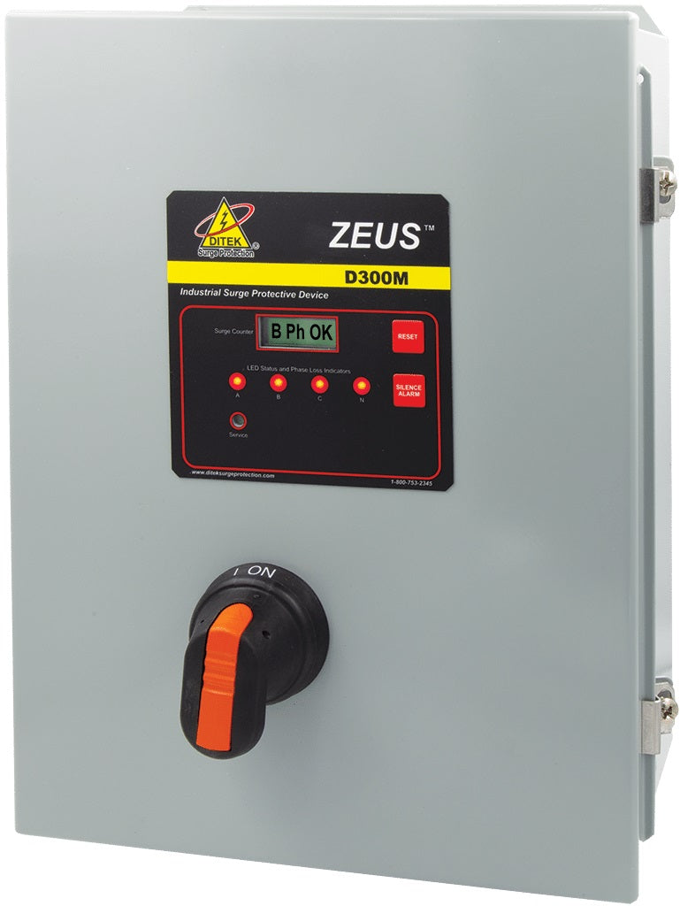Ditek D300M277/4803YT | Modular Surge Protective Device with Integral Disconnect - 300kA/Phase