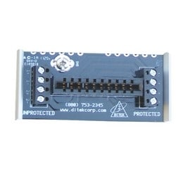Ditek DTK-MB10 | Single Module Snaptrack-Type Base For 2Mhlp Series