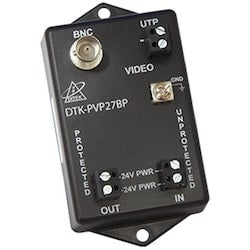 Ditek DTK-PVP27BP | Fixed Camera Protection, 12/24Vdc Power - 6.8V Clamp Supports Hd-Cvi, Ahd, Hd-Tvi