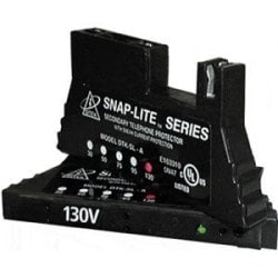 Ditek DTK-SL130A | 130V - 66 Block Snap On Protection With Diagnostic Led And 150Ma Self Resettable Fuse, For Analog Circuits