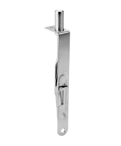 Don-Jo 1640R-613 | Flush Bolt, 3/4" Width x 6" Height, For Wood Door, Radius End