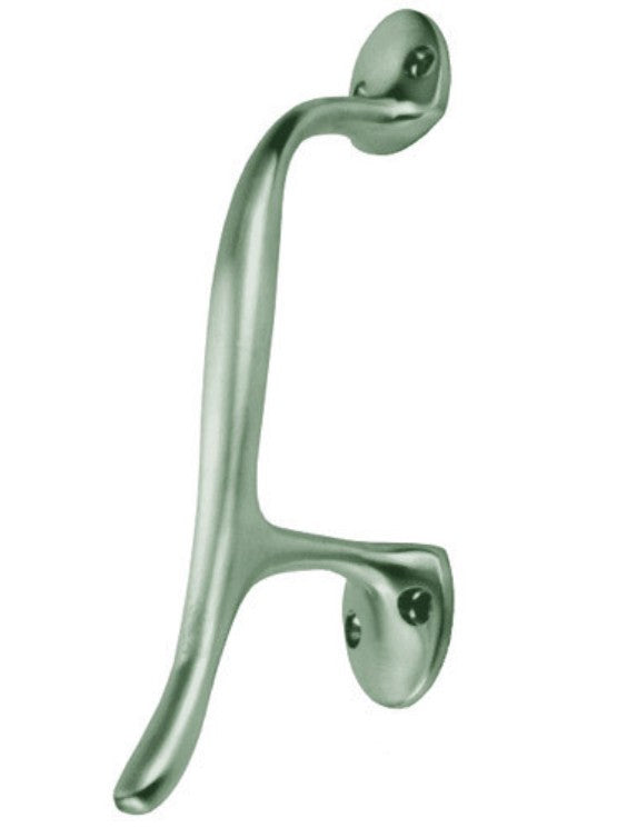 Don-Jo 44-626 | Door Pull, 8-7/8" Length, 6" Center to Center, 3-1/4" Projection, Satin Chrome