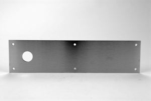 Don-Jo CFC-70-630 | Door Push Plate, 3-1/2" Width x 15" Height, With 1-1/4" Hole, Satin Stainless Steel