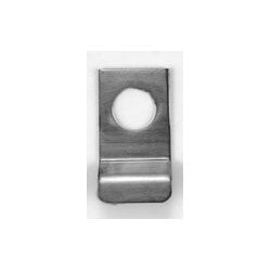 Don-Jo Mfg Inc 1874-630 | Cylinder Pull Plate, 2" x 3-3/4", ANSI J303, 1-1/4" Hole, 5/8" Projection, Stainless Steel
