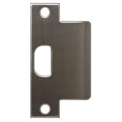 Don-Jo Mfg Inc EST-102-630 | Extended Lip Strike Plate, 2" x 4-7/8", 13 Gauge, Stainless Steel