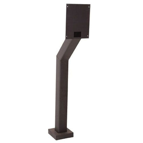 Door King 1200-038 | Mounting Post Heavy-Duty Architectural Style Offset In-Ground Mount