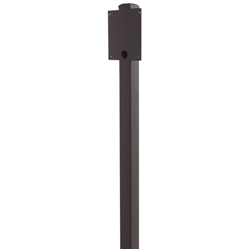 Door King 1200-051 | Mounting Post Heavy-Duty Architectural Style Straight In-Ground Mount